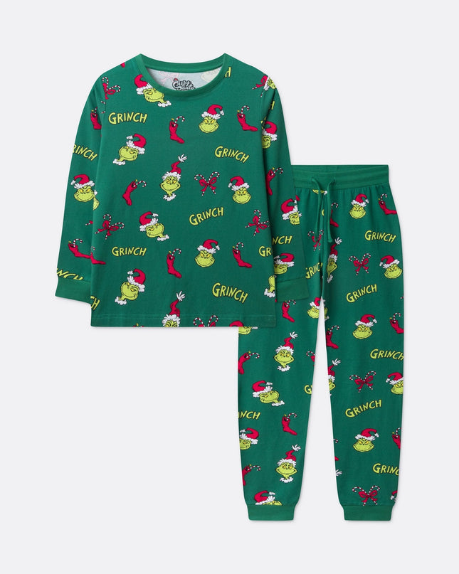 Pyjama de Noël Le Grinch pour enfants, idéal pour les farces des fêtes
