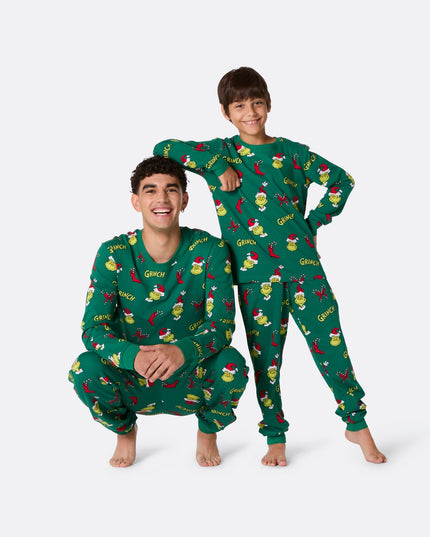 Pyjama de Noël Le Grinch pour enfants, idéal pour les farces des fêtes
