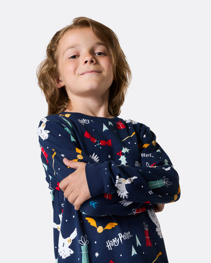 Pyjama bleu Harry Potter pour enfants
