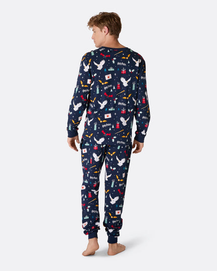 Pyjama bleu Harry Potter pour homme