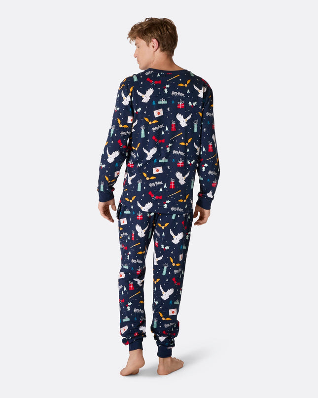 Pyjama bleu Harry Potter pour homme