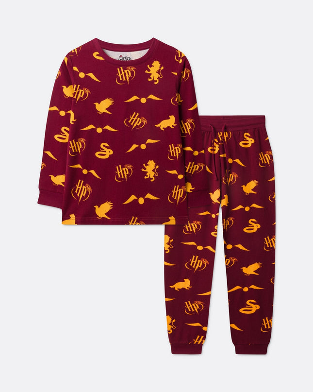 Pyjamas rouges Harry Potter pour enfants