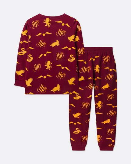 Pyjamas rouges Harry Potter pour enfants