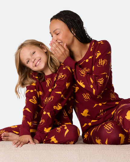 Pyjamas rouges Harry Potter pour enfants