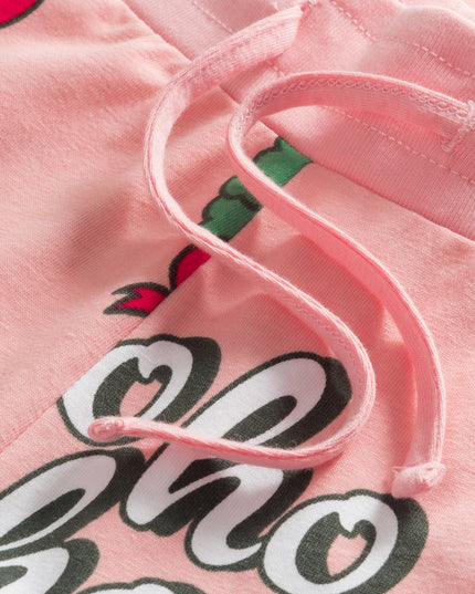 Pyjamas de Noël roses Hohoho pour toute la famille