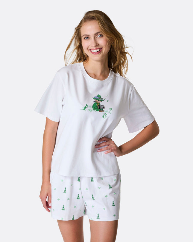 Pyjama court Snufkin pour femme