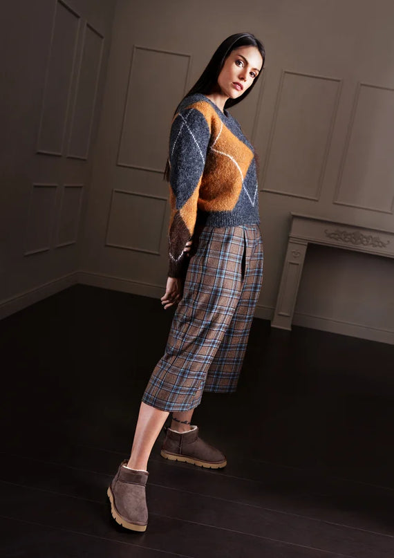 Grünland Bottes Extra Courtes Pour Femmes - Marrone | Confort hivernal élégant