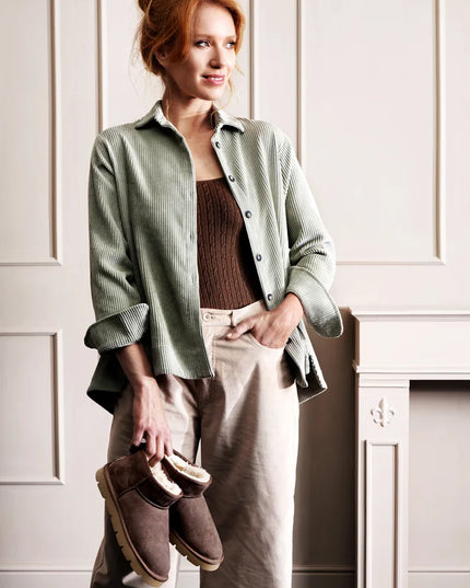 Grünland Bottes Extra Courtes Pour Femmes - Marrone | Confort hivernal élégant