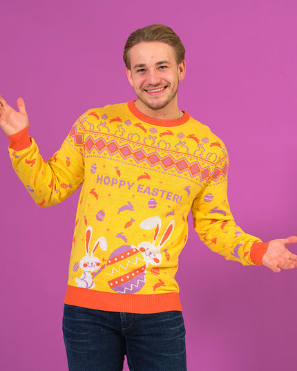 Pull de Pâques Eggercise - Collection Homme