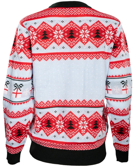 Pull de Noël moche Peanuts House : Tous les ornements