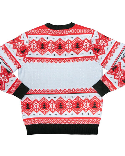 Pull de Noël moche Peanuts House : Tous les ornements