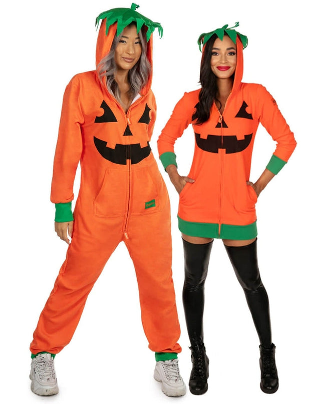 Matching Pumpkin Couples Costume
