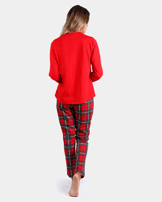 Pyjamas de Noël Red Smile pour femmes