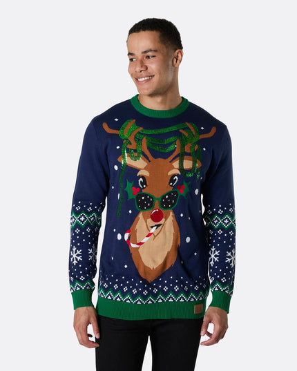 Men's Rudolph Christmas Sweater