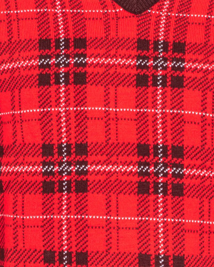 Gilet moche à manches amovibles et bois de renne