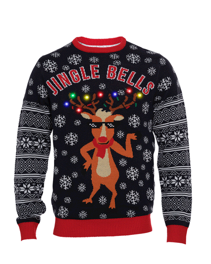 Pull de Noël Jingle Bells pour femmes