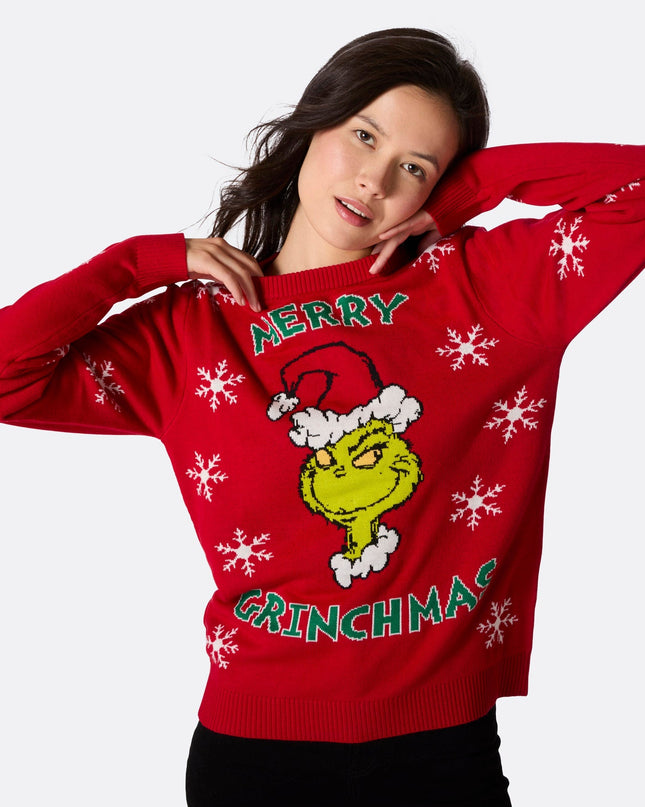 Pull de Noël Grinchmas pour femme