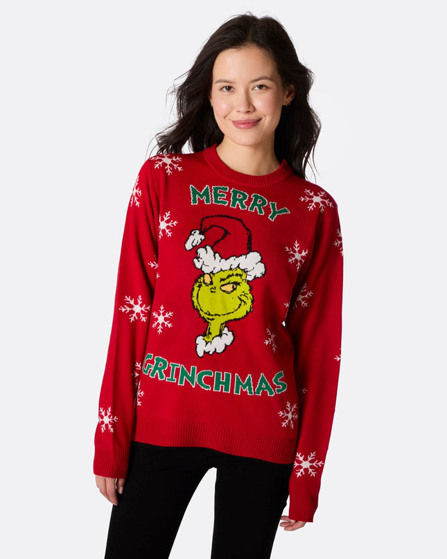 Pull de Noël Grinchmas pour femme