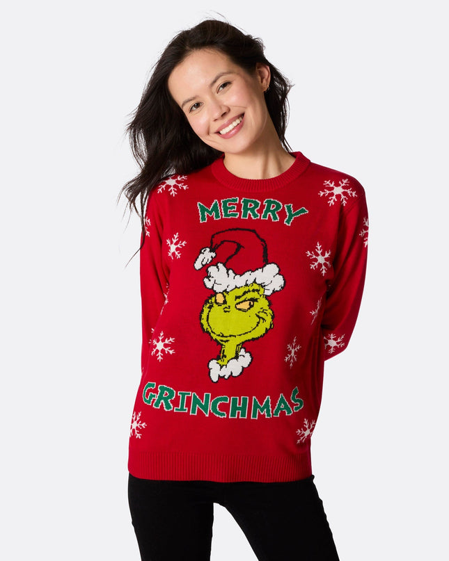 Pull de Noël Grinchmas pour femme