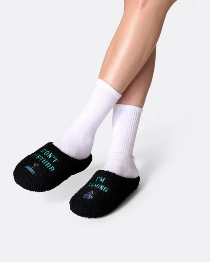 Ne me dérangez pas, je joue aux pantoufles