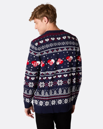 Pull de Noël bonhomme de neige pour homme