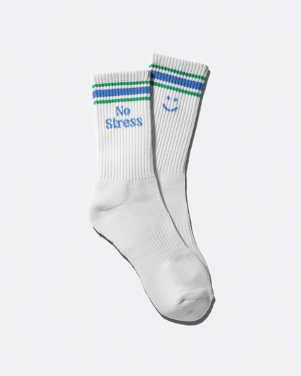 Chaussettes de tennis No Stress pour adultes - Style décontracté