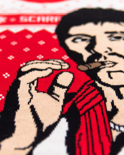 Pull de Noël moche Scarface Tony Montana pour hommes et femmes