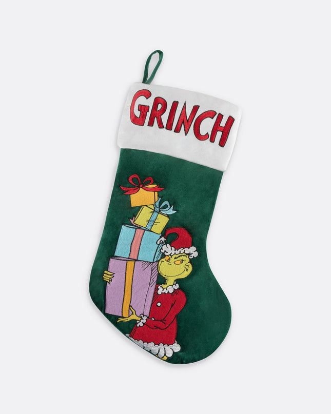 La chaussette de Noël du Grinch