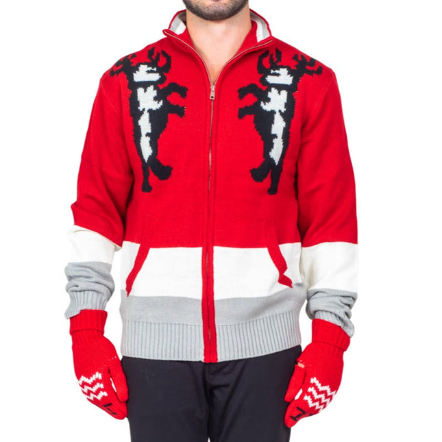 Santa Claus Movie Deluxe Set: Sweater, Hat & Mittens