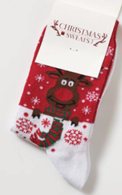 Chaussettes de Noël Rudolph pour enfants