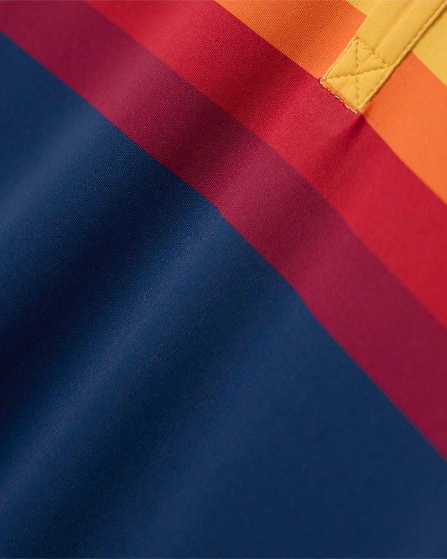 Toddler Boy's Slice of Sunset Golf Polo