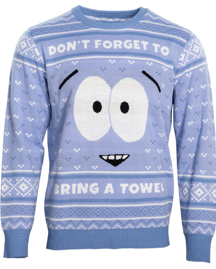 Pull de Noël moche South Park Towelie Bring A Towel