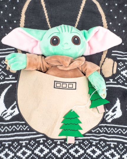 Pull de Noël moche pour enfants Star Wars Baby Yoda