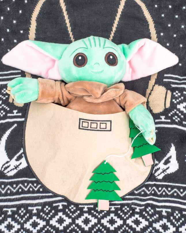 Pull de Noël moche pour enfants Star Wars Baby Yoda