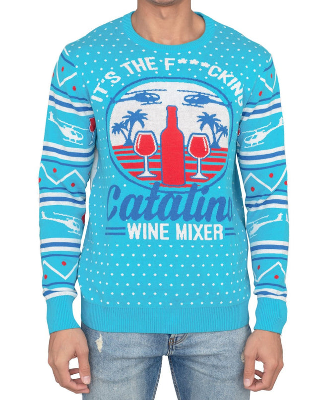 Pull de Noël moche de Step Brothers Catalina Wines