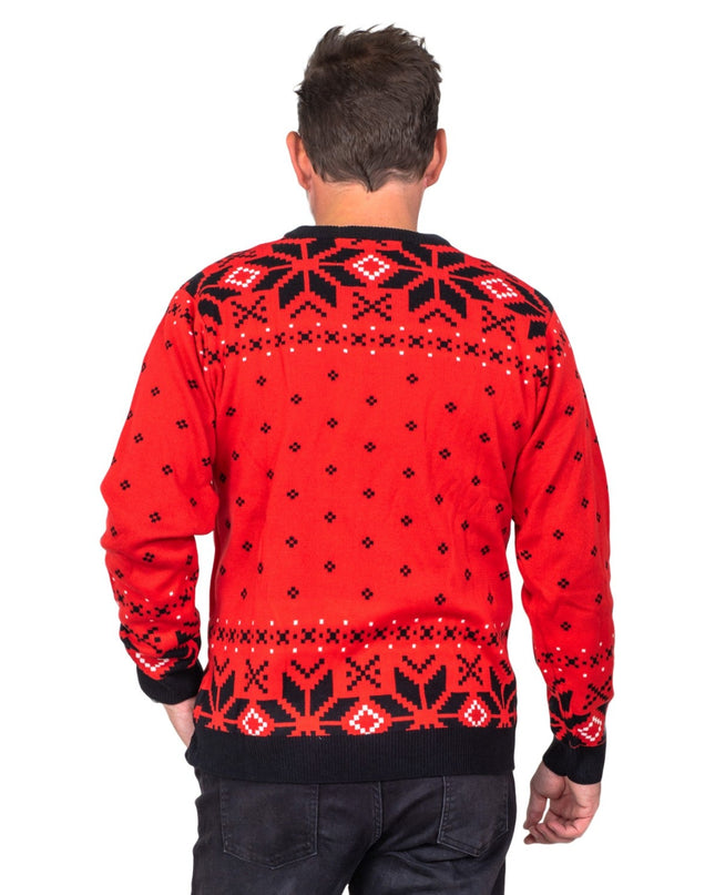 Pull de Noël moche et drôle des années 80 de Sticky Bandits