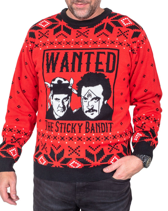 Pull de Noël moche et drôle des années 80 de Sticky Bandits