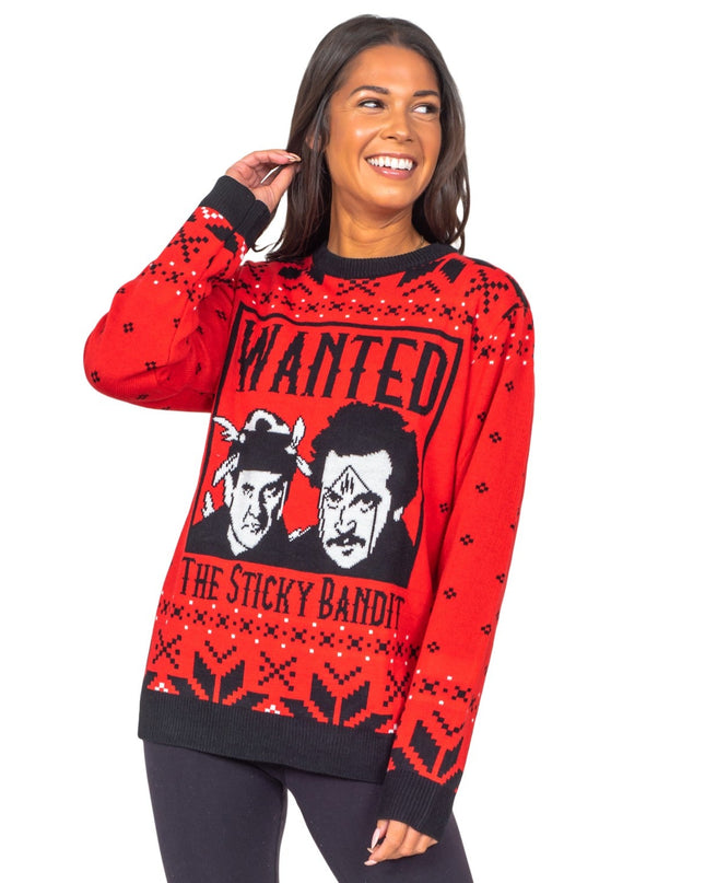 Pull de Noël moche et drôle des années 80 de Sticky Bandits