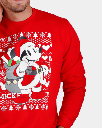 Sweat-shirt de Noël Mickey pour hommes