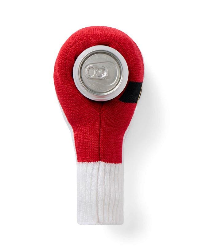 Santa Sippin' Mitten Drink Holder