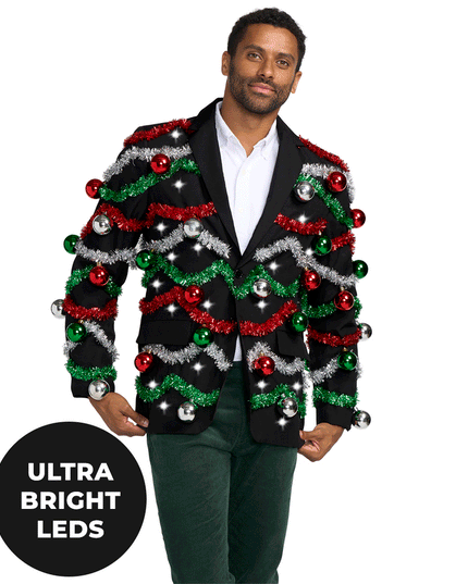 Men's Midnight Garland Light Up Blazer
