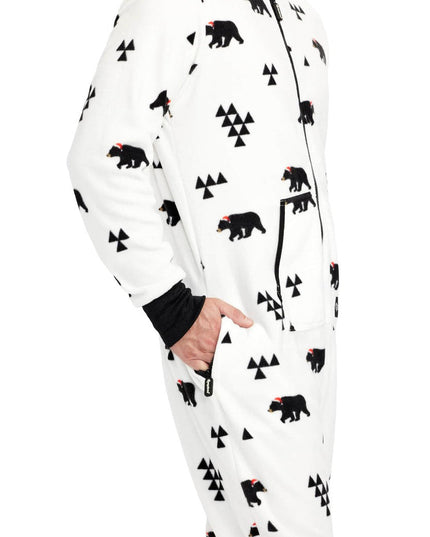 Men's Beary Christmas Jumpsuit