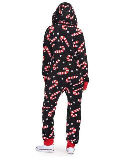 Women's Candy Cane Lane Jumpsuit