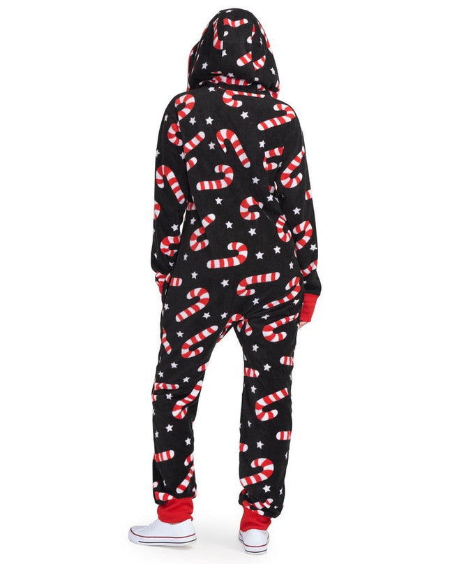 Women's Candy Cane Lane Jumpsuit