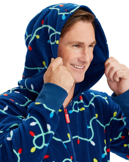 Men's String of Lights Light Up Jumpsuit