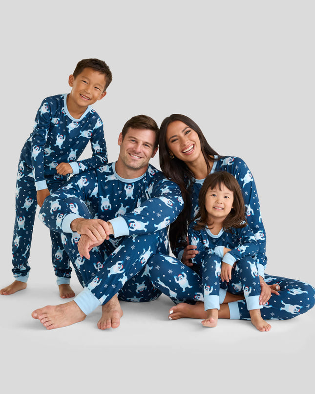 Matching Bumble Crew Neck Family Pajamas