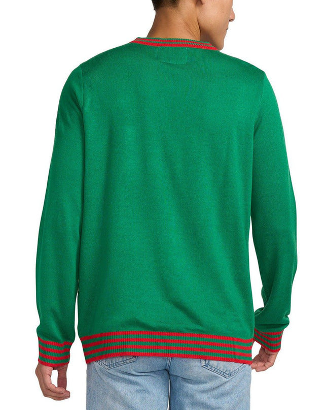 Men's Pizza Tree Ugly Christmas Sweater