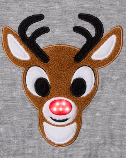 Men's Rudolph Light Up Ugly Christmas Sweater