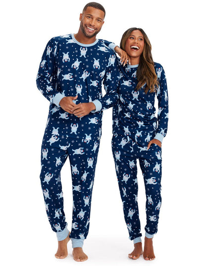 Matching Bumble Couples Pajamas