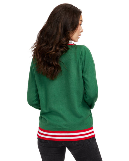 Women's Whoop Deer It Is Ugly Christmas Sweater